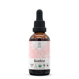Kudzu USDA Organic Alcohol-Free Extract | Dietary Supplement, High-Potency Tincture | Natural Certified Organic Kudzu (Pueraria lobata) Dried Root (2 oz)
