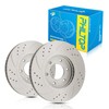 PHILTOP 13.76 inch（349.7 mm） Front Vented Disc Brake Rotors Compatible