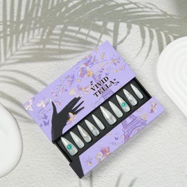 Press on Nails VS42-A (A003, lang)