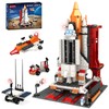 BIZNESMEN BIZNESMEN 704 PCS Space Shuttle Exploration Rocket Launch Center