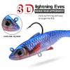 Fishing Soft Plastic Lures - Pre-Rigged Soft Fishing Lures -