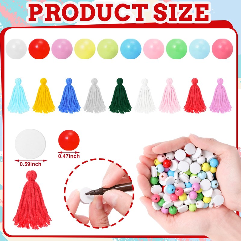 169 Pcs Christmas Stocking Name Tags Kit