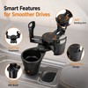 360° Rotating Dual Car Cup Holder Organizer for Center Console