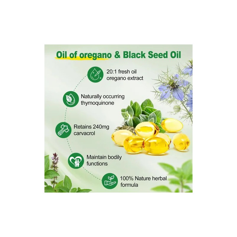 Cápsulas De Aceite De Orégano 6000mg - Signilife