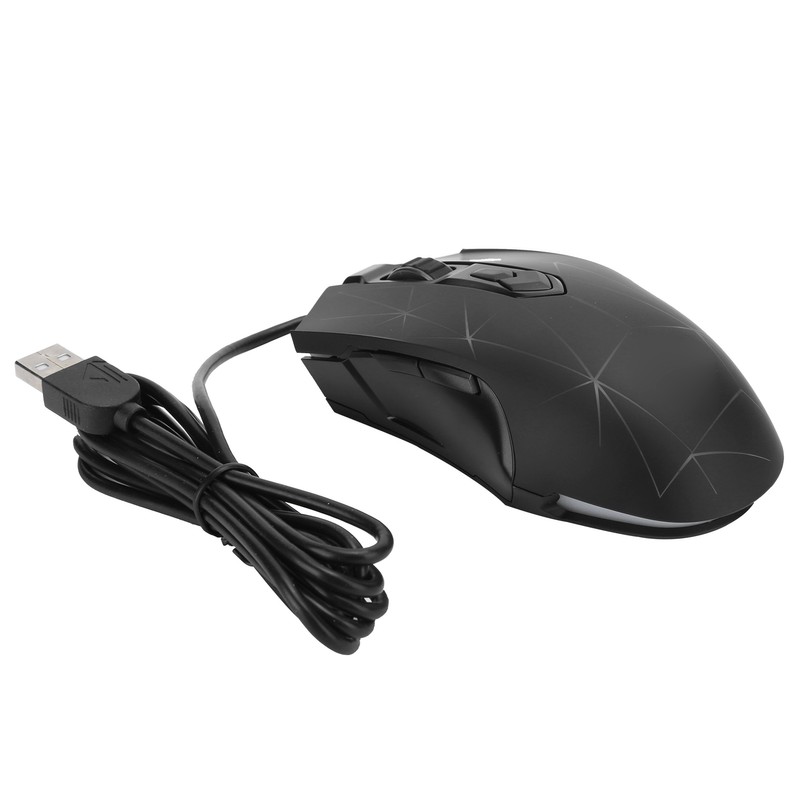 AJAZZ Wired Mouse USB RGB Desktop Laptop Gaming Adjustable DPI