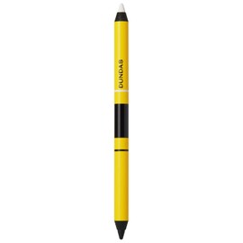 Dundas Eyeliner, Black & White Liner Pencil for Eye Make Up, Waterproof, Long Lasting, Double Ended, Safe for Waterline & Sensitive Eyes, Vegan & Cruelty Free Makeup, All Skin Types