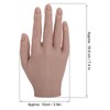 Silicone Nail Training Hand Flexible Joint Nail Art Practice Hand