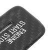Engine Push to Start Button Cover Carbon Fiber Start Switch