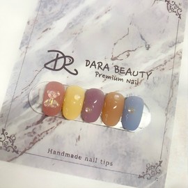 Dara Beauty April Art of the MonthWinnie Glass Egg Nail❣ - Nail Glue / 다라뷰티 4월 이달의아트곰돌이 유리알네일❣ - 네일글루