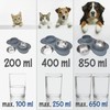 KaraLuna Bowl Mat with Stainless Steel Bowls for Cats and