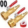 RV Winterize Blowout Adapter, RV Winterizing Kit, Brass RV Blow