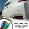 sourcing map 10pcs Plastic Welding Rods, 8 Inch PP Welding