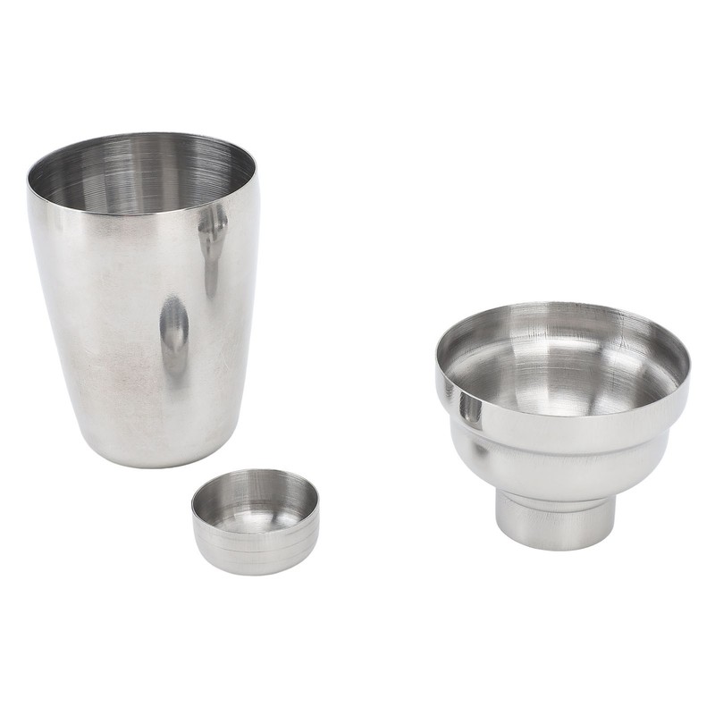 Cocktail Shaker 304 Stainless Steel Cocktail Drink Mixer Bartender Shaker