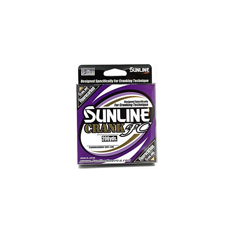 Sunline 63043000 Crank FC 10Lb Crank FC, Clear, 200 yd