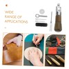 jojofuny 1 Set Leather Awl Kit Manual Leather Tools for