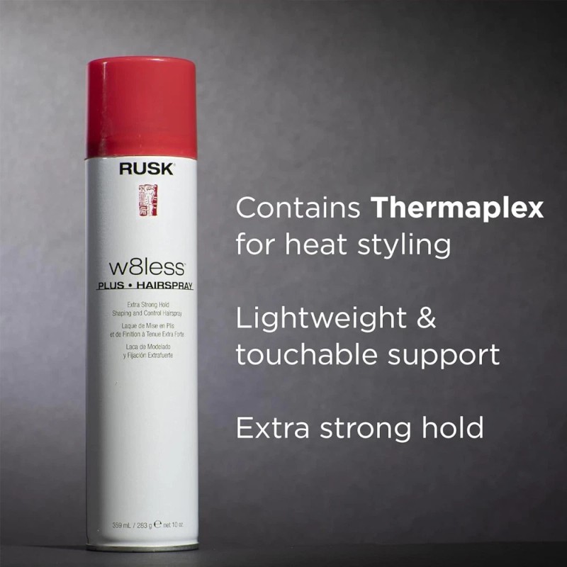 Rusk W8less Plus Extra Strong Hold Shaping and Control Hair