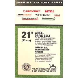 Troy-Bilt 490-501-M004 21" Wheel Drive Belts