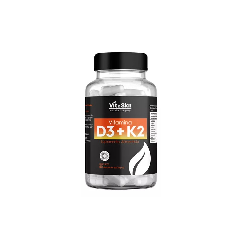 Vitamina D3 + Vitamina K2 Premium Vit & Skn 60