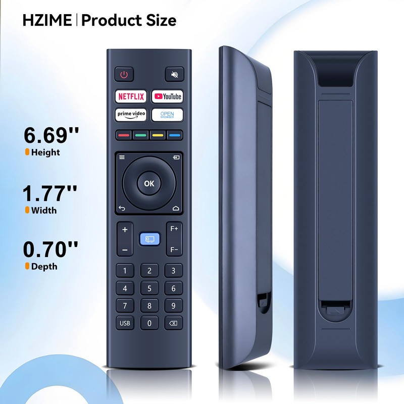 HZIME Replacement Remote Control Compatible for WiMiUS K9 /for VOPLLS