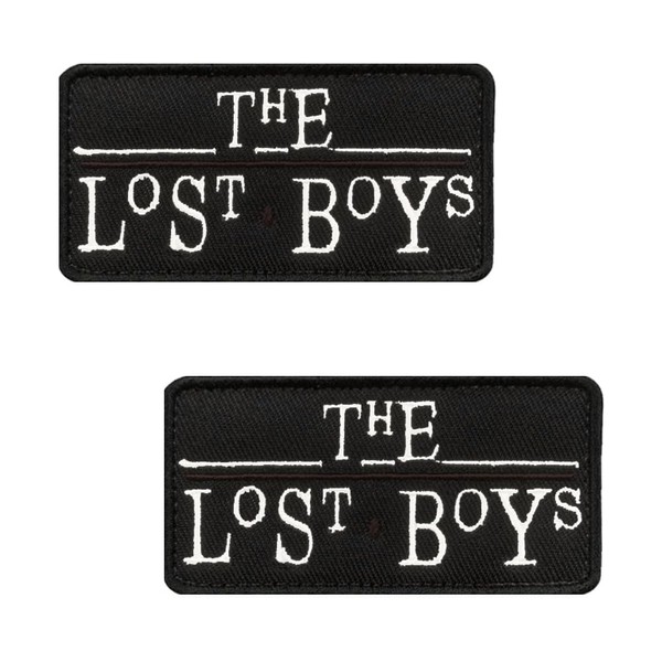 2 PCS The Lost Boys Funny Patch Tactical Embroidered Hook