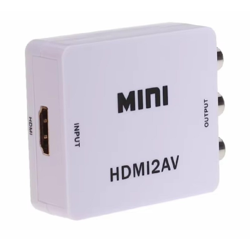 APICH Adaptador HDMI a RCA AV, Convertidor HDMI a RCA