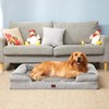 EHEYCIGA Orthopedic Dog Beds for Large Dogs, Waterproof Memory Foam
