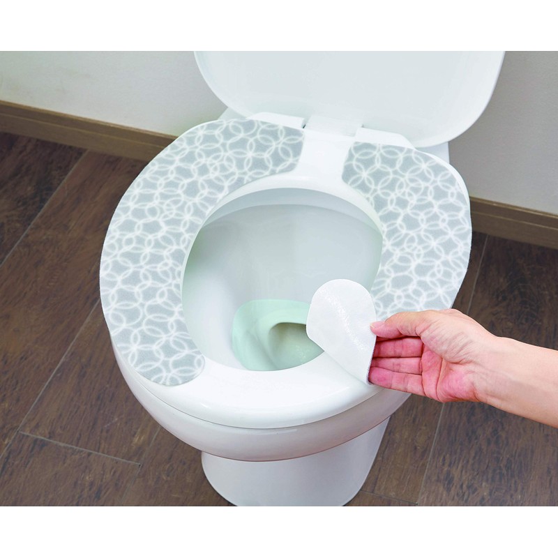 Kokubo Kogyosho Petapon Toilet Seat Monotone (4 Patterns x 1