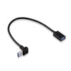 S SIENOC USB 3.0 90° Angle Adaptor, Pack of 2