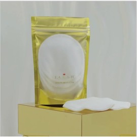 Reusable Bamboo Cotton Makeup Cleansing Pads (6 Count) – Ultra-Soft, Eco-Friendly, Washable Rounds for Makeup Removal, Toning & Skincare – Biodegradable, Vegan & Cruelty-Free