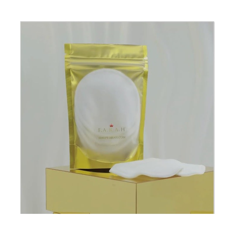 Reusable Bamboo Cotton Makeup Cleansing Pads (6 Count) – Ultra-Soft,