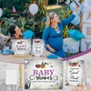 27 Pcs Halloween Baby Shower Guest Book with Sonogram Page