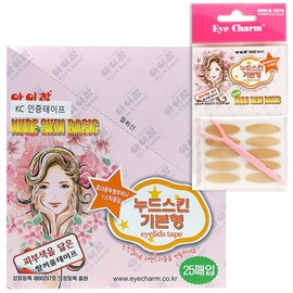 iCharm double eyelid tape nude skin basic type 1BOX / 아이참 쌍꺼풀 테이프 누드스킨 기본형 1BOX