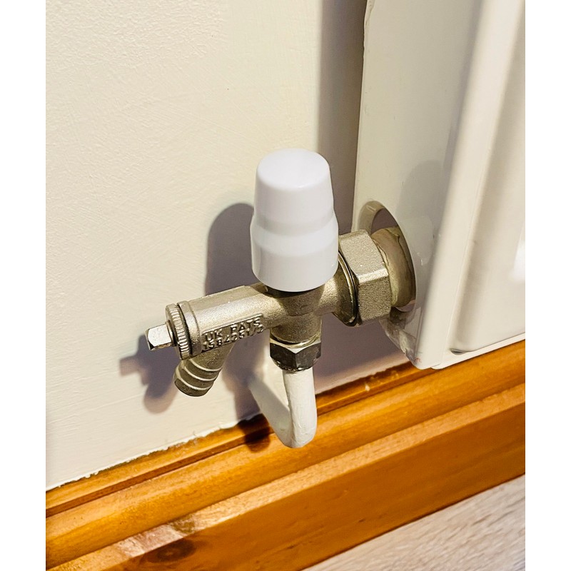 6 Radiator Caps - Tidy Up Radiator Valves - Simply