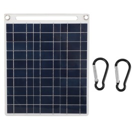 Solar Panel Polycrystalline 11W 18V Multiple Outputs Portable Small Solar Panel for Mobile Devices Lamps