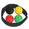 4 Balls Boxing Training Ball HeadMounted Adjustable Pu Foam Sports