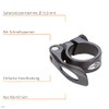 Off-Limit Seat Post Clamp with Large Lever - Black