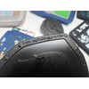 DQL Spartan Keychain with Retractable Cord Belt Clip Black Steel