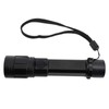 LED Flashlight Zoomable 3 Light Modes USB Or Solar Charge