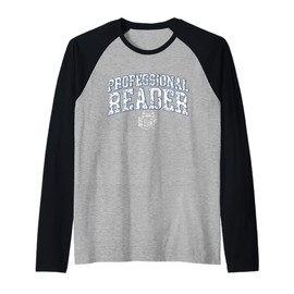 Literary Girl bookish Booktrovert Vintage Funny reading gift Raglan Baseball Tee