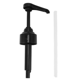 8 ml Syrup Pump Nozzle for MONIN 1883, Quantitative Distribution Sauce Bottle Pump, Compatible with MONIN 1883 Syrup Bottle and Jam Sauce Bottle (Black)