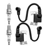 ZUDKSUY 2-Pack Ignition Coils 30500-Z6L-043 with Spakr Plugs Replacement for
