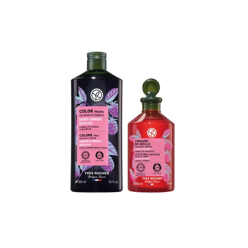 Yves Rocher Set Capilar Brillo Revelador Rubios, Blancos y Grises: