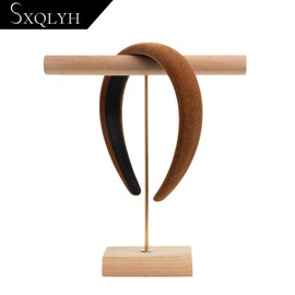 SXQLYH Padded Velvet Headband, Women's Headband, Velvet Headbands, Soft Shiny Velvet Hair Band, Padded Hair Band, Comfortable Headbands for Women and Girls (Caramel)