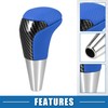 A ABSOPRO Automatic Transmission Gear Shift Knob Carbon Fiber Pattern