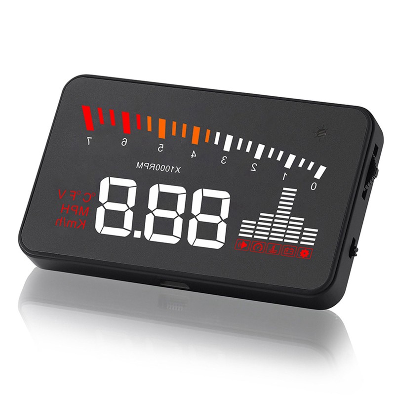 X5 HUD 3.5 Inches Universal Car HUD Head Up Display