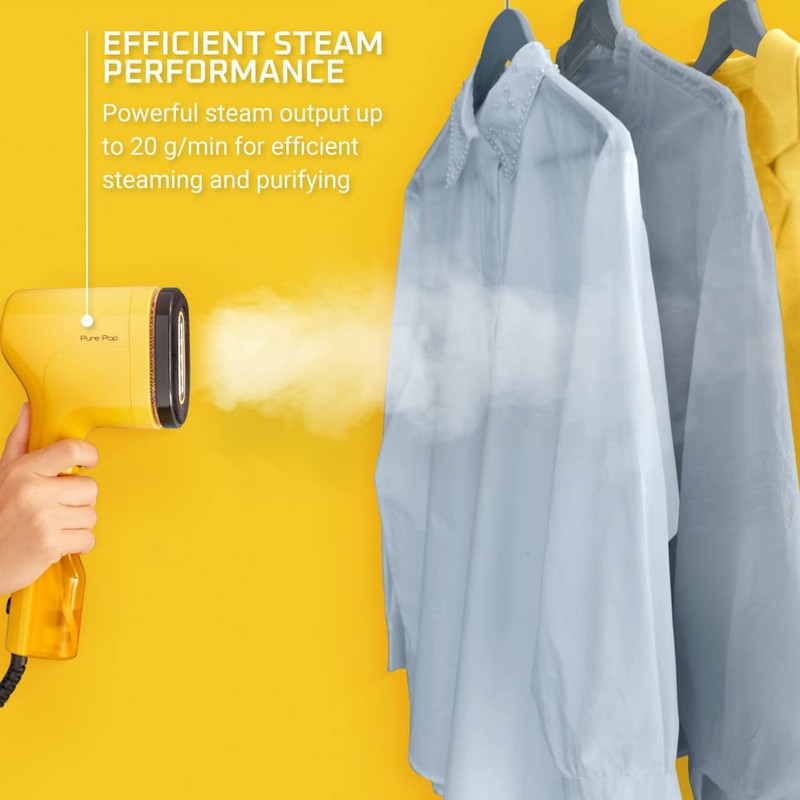 Rowenta PurePop Handheld Steamer for Clothes 1.5Lbs 15 Second Heatup,2.3