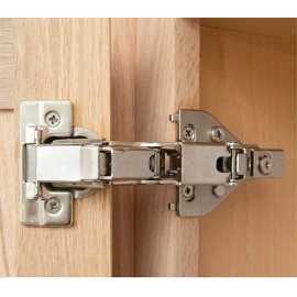 elysain Lazy Susan Corner Hinge Clip-on 165 Angle Cabinet Hardware with Face Frame Base