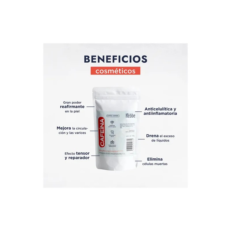 Cafeina Usp Uso Cosmetico 100g