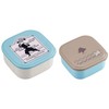 OSK SSP-22 Demon Slayer Lunch Box, Inosuke Pattern, Light Blue,