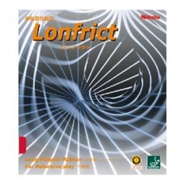 Nittaku Table Tennis Rubber Ronfrict NR8716 Long Pimple Black/Very Thin (0.9mm-1.1mm)